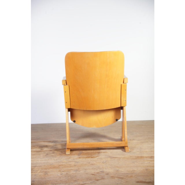 Vintage Cinema Bench from Ton, 1960s For Sale - Image 4 of 11