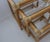 McGuire Style Boho Chic Blonde Bamboo Rattan Glass Nesting Tables - Set of 3 For Sale In Miami - Image 6 of 10