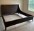 Exceptional Barbara Barry for McGuire California King sleigh bed showcasing the designer’s signature understated luxury...