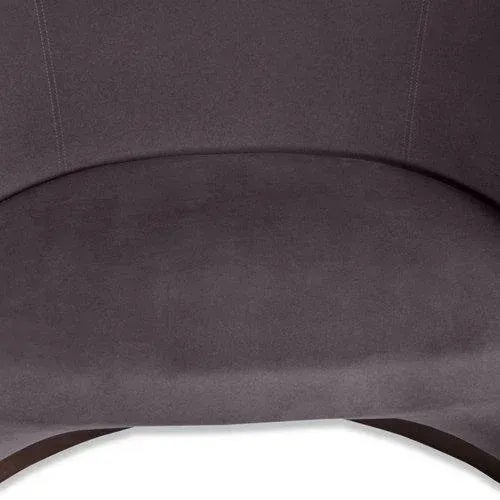 Dove Gray Holly Hunt Curved Back Loveseat (Two Available) For Sale - Image 8 of 13