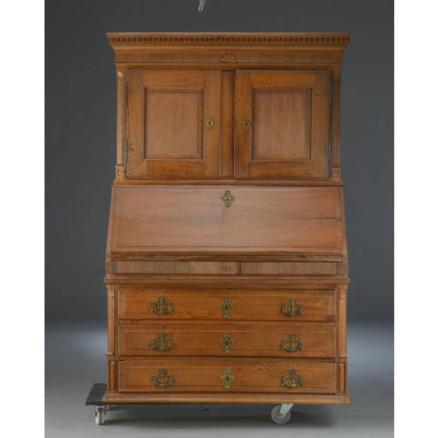 Baroque Danish Secretaire, 1800 For Sale - Image 6 of 6
