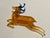 1920s Rare Antique German Bimini Mercury Glass Reindeer Ornament For Sale - Image 5 of 5