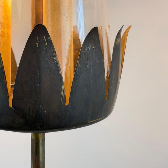 Murano Glass Chandelier attributed to Guglielmo Ulrich for Strada, Italy, 1940s For Sale - Image 12 of 18