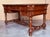 19th Century Spanish Two Faces Baroque Style Oak Library Table or Desk For Sale - Image 18 of 18