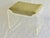 1970’s Karl Springer Style Bent Lucite Stool For Sale - Image 10 of 12
