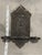 15th Century & Earlier Antique Gothic Tudor Sconce Plate Base Part Double Arm For Sale - Image 5 of 6