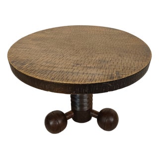 Art Deco Side Table by Charles Dudouyt, 1940s For Sale