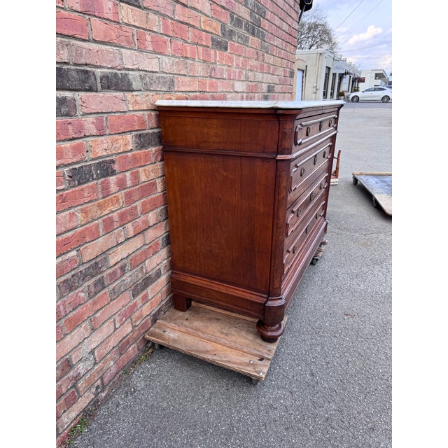 19th Century Italian Commode With Marble For Sale - Image 13 of 18