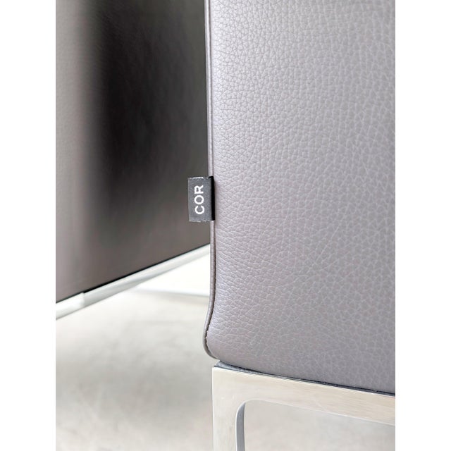 Mell Chair in Leather from COR For Sale - Image 9 of 12