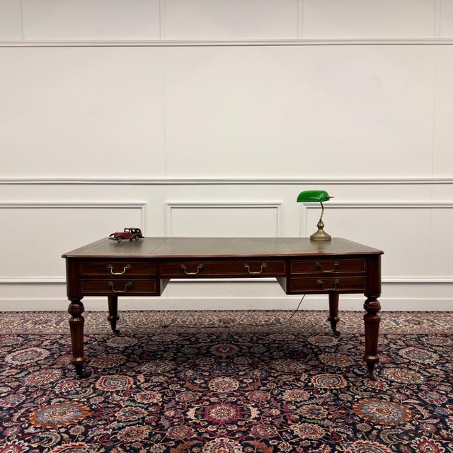 About this Antique Classic English Writing Desk Classic and elegant | Antique English, classic and chesterfield style...