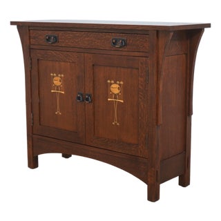 Stickley Harvey Ellis Arts & Crafts Console Hall Table For Sale