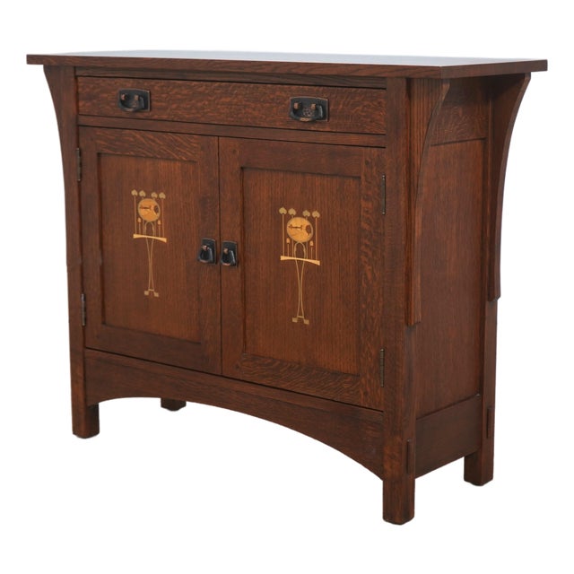 Stickley Harvey Ellis Arts & Crafts Console Hall Table For Sale