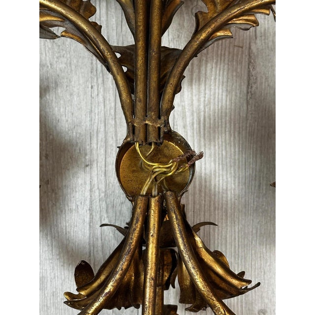Vintage Italian Wall Lights, 1950s, Set of 2 For Sale - Image 9 of 16