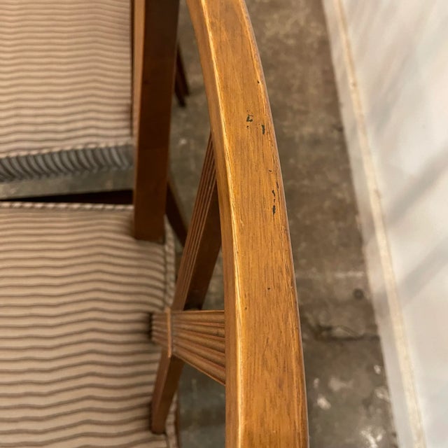 Brown Mid Century Modern Tommi Parzinger Attributed Dining Chairs - Set of 4 For Sale - Image 8 of 13