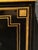French Napoleon III Style Black Side Cabinet For Sale - Image 4 of 10