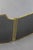 Black Bronze and Brass Trifold Fireplace Screen For Sale - Image 8 of 9