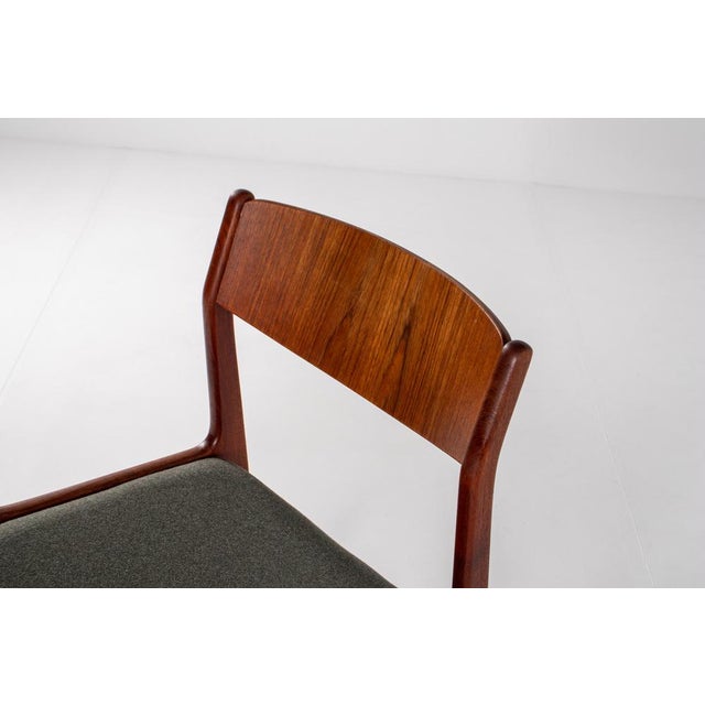 Vintage Danish Dining Chairs in Teak from Sorø Stolefabrik, 1960s, Set of 4 For Sale - Image 12 of 15