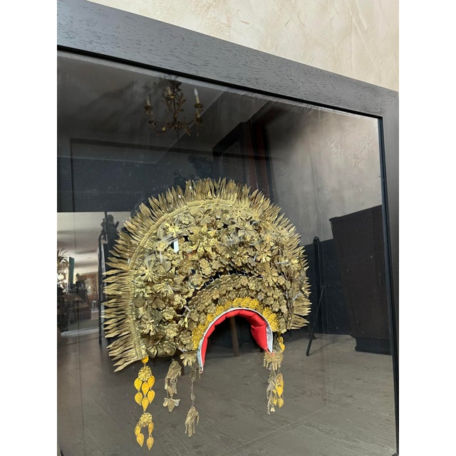 Balinese Bridal Headdress, 1920s For Sale - Image 4 of 7