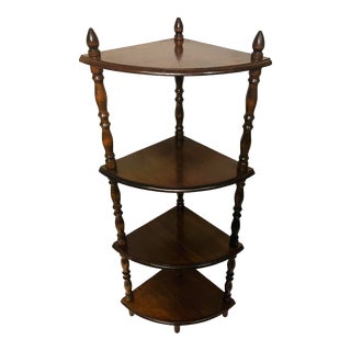 Vintage Corner What Not Shelf Display Shelf For Sale