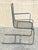 Mid 20th Century Vintage Mid Century Modern Wrought Iron Metal Mesh Spring Cantilever Patio Chair For Sale - Image 5 of 8