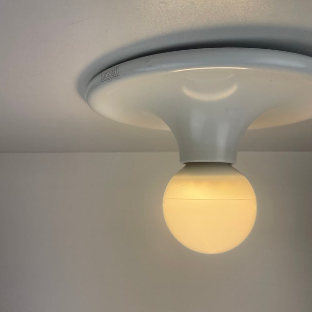 Space Age Ceiling or Wall Lamp from Targetti, 1970s For Sale - Image 3 of 17
