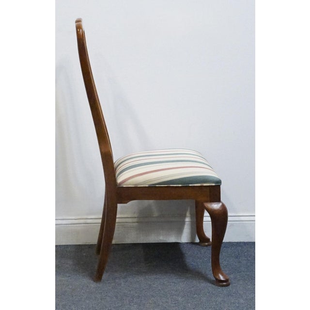 Late 20th Century Thomasville Furniture Fisher Park Collection Splat Back Dining Side Chair 24921-811 For Sale - Image 5 of 11