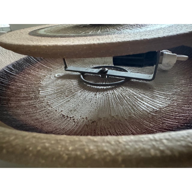 Vintage Danish Stoneware Wall Lamp by Noomi Backhausen for Søholm, 1960s For Sale - Image 4 of 7