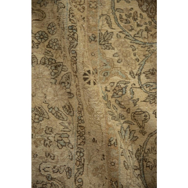 Vintage Distressed Kerman Carpet - 8'7" x 12'4" For Sale - Image 10 of 10