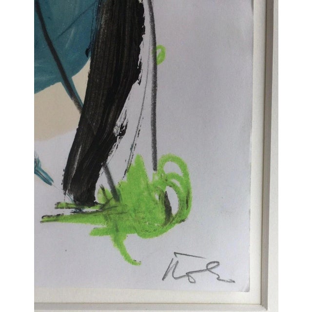 Mess Heinz-Josef, Abstract Composition, 1997, Mixed Media For Sale - Image 7 of 13