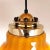 Brown Brown Glass Pendant Lamp, 1970s For Sale - Image 8 of 11