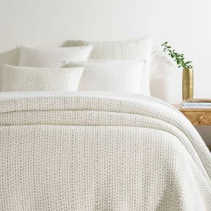 Pine Cone Hill by Annie Selke Taft Neutral Quilt, King