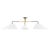 2020s Hudson Valley Lighting Duo 72 in. 3 Light Close-to-Ceiling in Aged Brass/Old Bronze Finish For Sale - Image 5 of 5