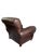 Manhattan Roll Arm Top-Grain Leather Club Chair & Ottoman – Mitchell Gold + Bob Williams for Pottery Barn For Sale - Image 11 of 12