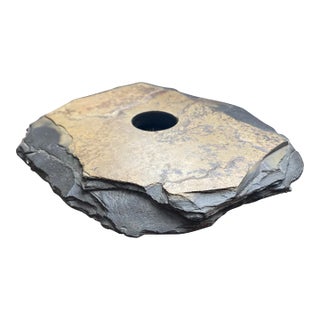Vintage Ikebana Slate Vase For Sale