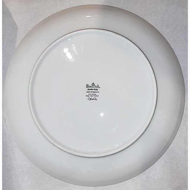 Mid-Century Modern 1970s Rosenthal 'Romanze' Plate Charger Bjørn Wiinblad Design For Sale - Image 3 of 5