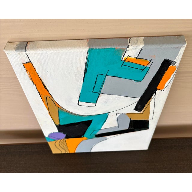 Pablo Picasso David Mac Innes Painting on Canvas 2014 Abstract Geometric Original For Sale - Image 4 of 10