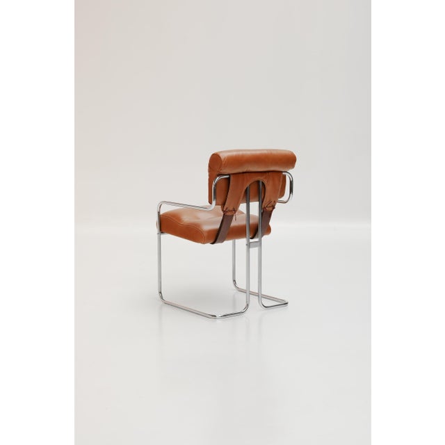 Brown Tucroma Chairs by Guido Faleschini for I4 Mariani, 1970s, Set of 4 For Sale - Image 8 of 15