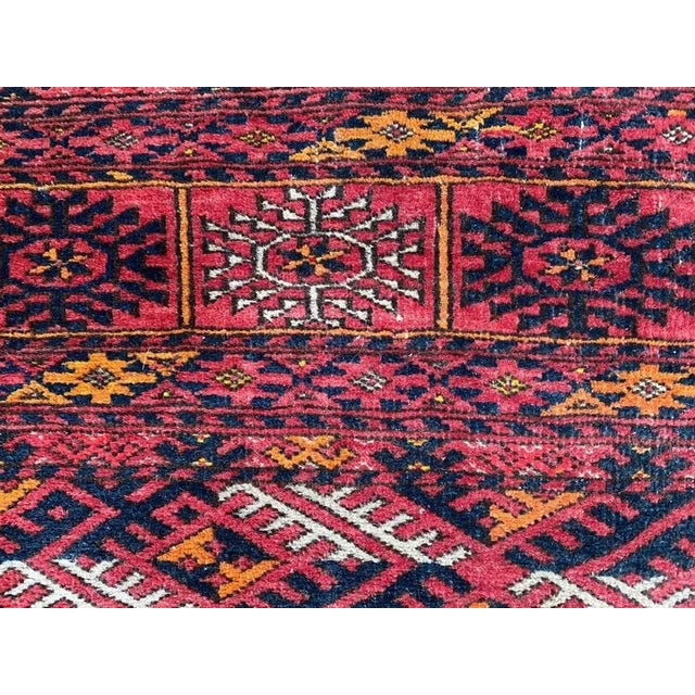 Turkmen Bukhara Rug For Sale - Image 11 of 18
