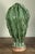 Large Italian Terracotta and Green Glazed Ceramic Cactus Sculpture For Sale In Providence - Image 6 of 12