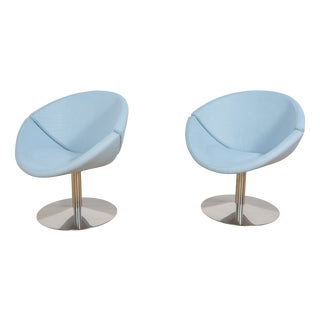 Set of Model EJ 96 Apollo Armchairs by Peter Hjort Lorentzen and Johannes Foersom for Erik Jørgensen, Denmark, 2010s For Sale