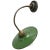 Industrial Mid-Century Industrial Green Enamel Flexible Sconce For Sale - Image 3 of 8