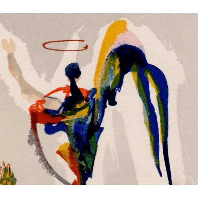 Salvador Dali, The Angels of the Empyrean, Woodcut For Sale - Image 4 of 9
