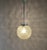 Mid-Century Czechoslovakian Clear Glass Ball Pendant Light, 1970s For Sale - Image 6 of 10
