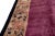 Antique Art Deco Chinese Handmade Floral Purple Wool Rug 11 Ft 11 in X 19 Ft 2 In. For Sale - Image 11 of 12