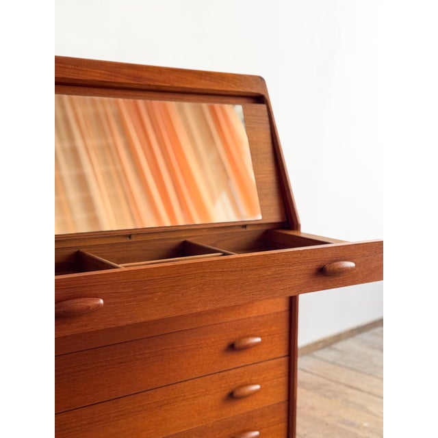 Mid-Century Modern Teak Secretary from Dyrlund, 1960s For Sale - Image 10 of 18