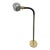 Vintage Chrome Adjustable Floor Lamp, Mid Century Modern Office Lighting For Sale