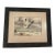 1970s J. Everett Draper Original Coastal Watercolor of Seagulls Over Beach For Sale
