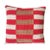 Salmon & Beige Stripes Pillow from Com Raiz For Sale