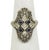 This Art Deco diamond and sapphire ring is a stunning piece of fine jewelry, crafted in 18k white gold with intricate...