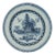 18th Century Lambeth Plate Abigail Griffith Chinoiserie Landscape For Sale